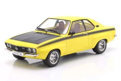 Opel Manta A Irmscher Baujahr 1974 gelb / schwarz 1:18 ModelCarGroup