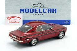 Opel Manta A Irmscher Baujahr 1974 dunkelrot metallic / schwarz 1:18 ModelCarGroup