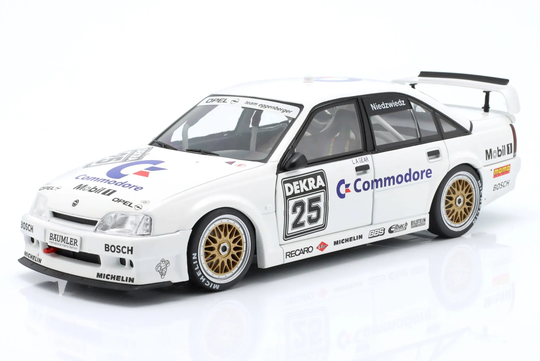 Opel Omega Evo 500 Commodore #25 DTM 1991 Klaus Niedzwiedz 1:18 WERK83