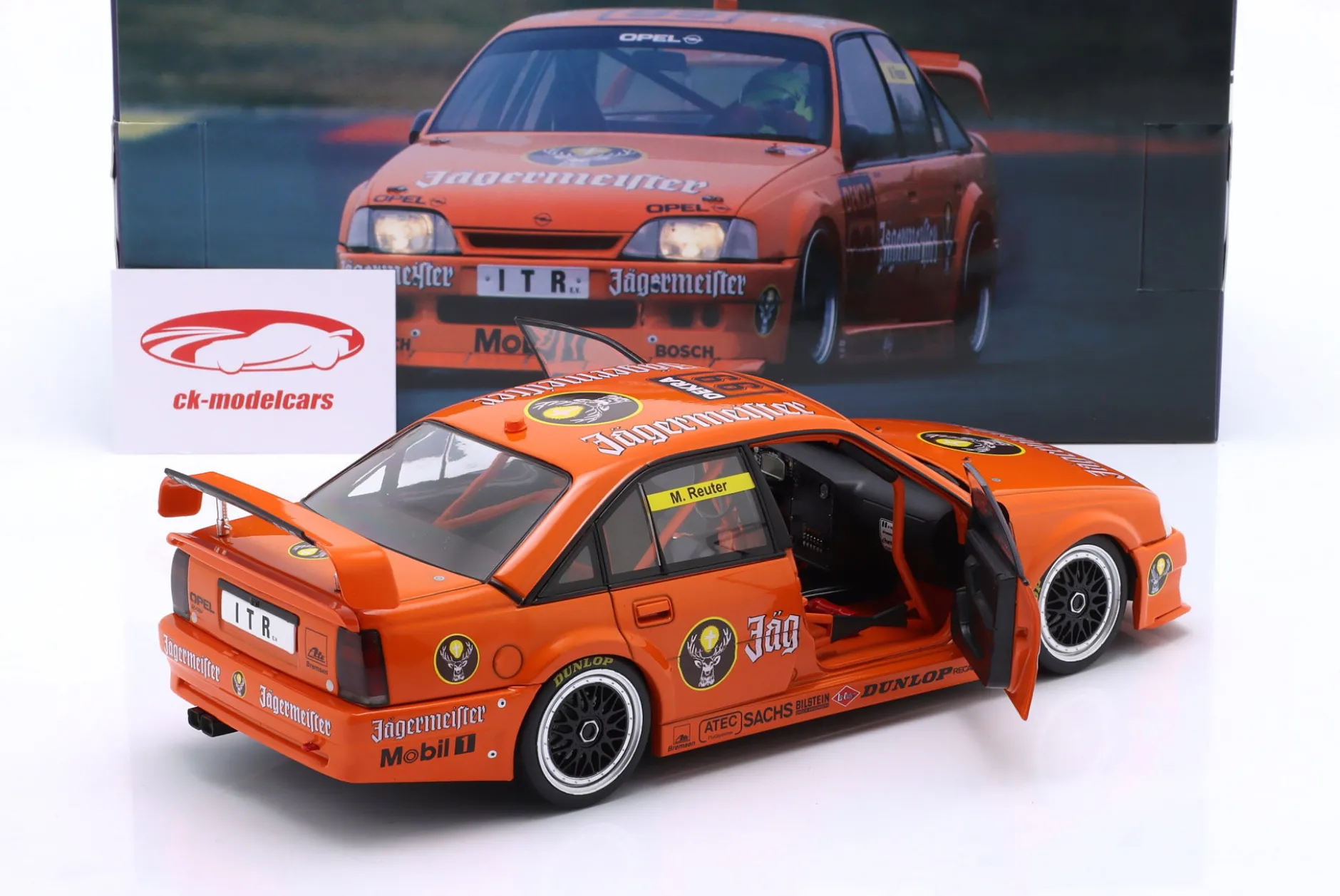 Opel Omega Evo 500 Jägermeister #99 DTM 1991 Manuel Reuter 1:18 WERK83