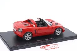 Opel Speedster Baujahr 2001 rot 1:24 Hachette