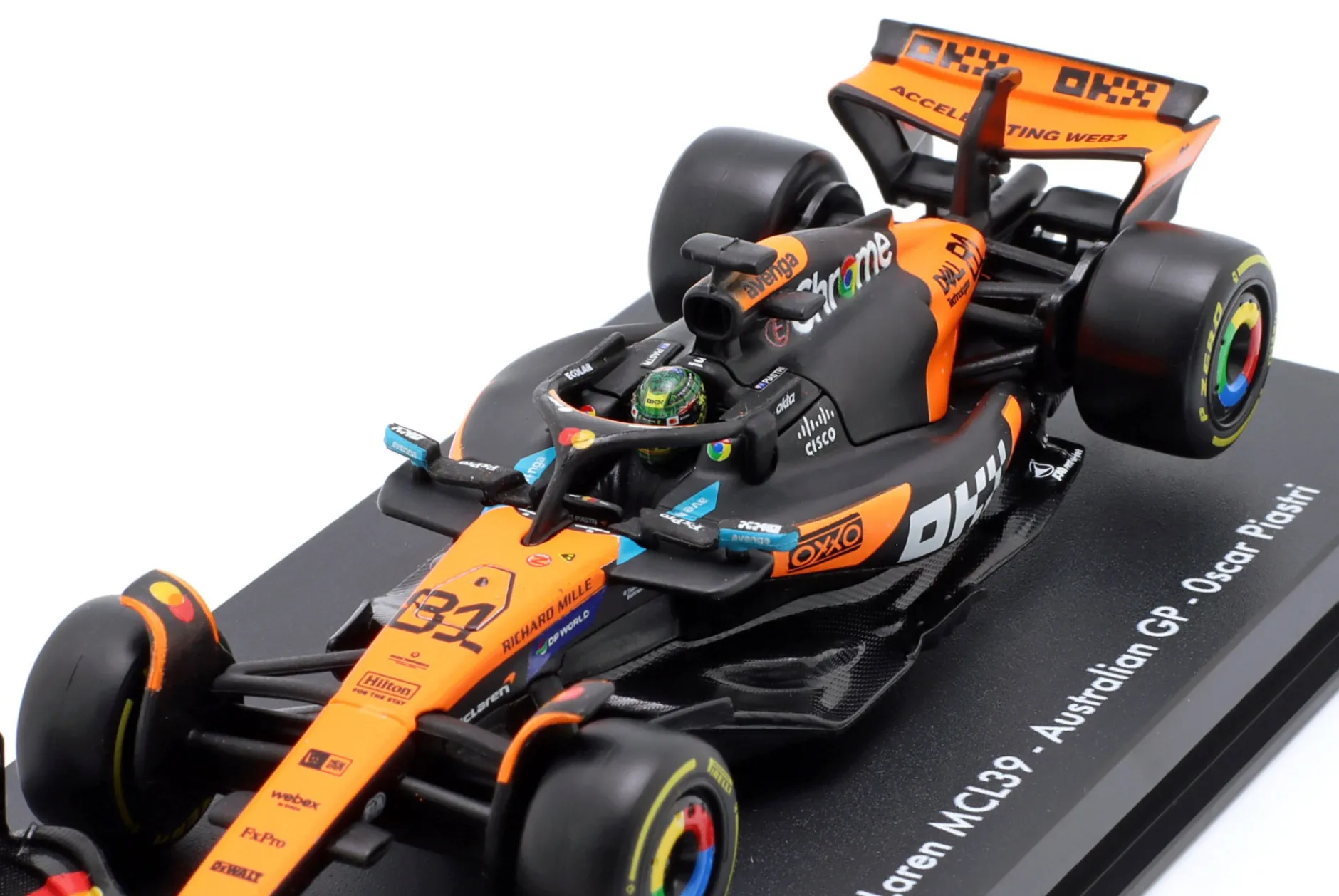 Oscar Piastri McLaren MCL39 #81 Australien GP Formel 1 2025 1:43 Bburago