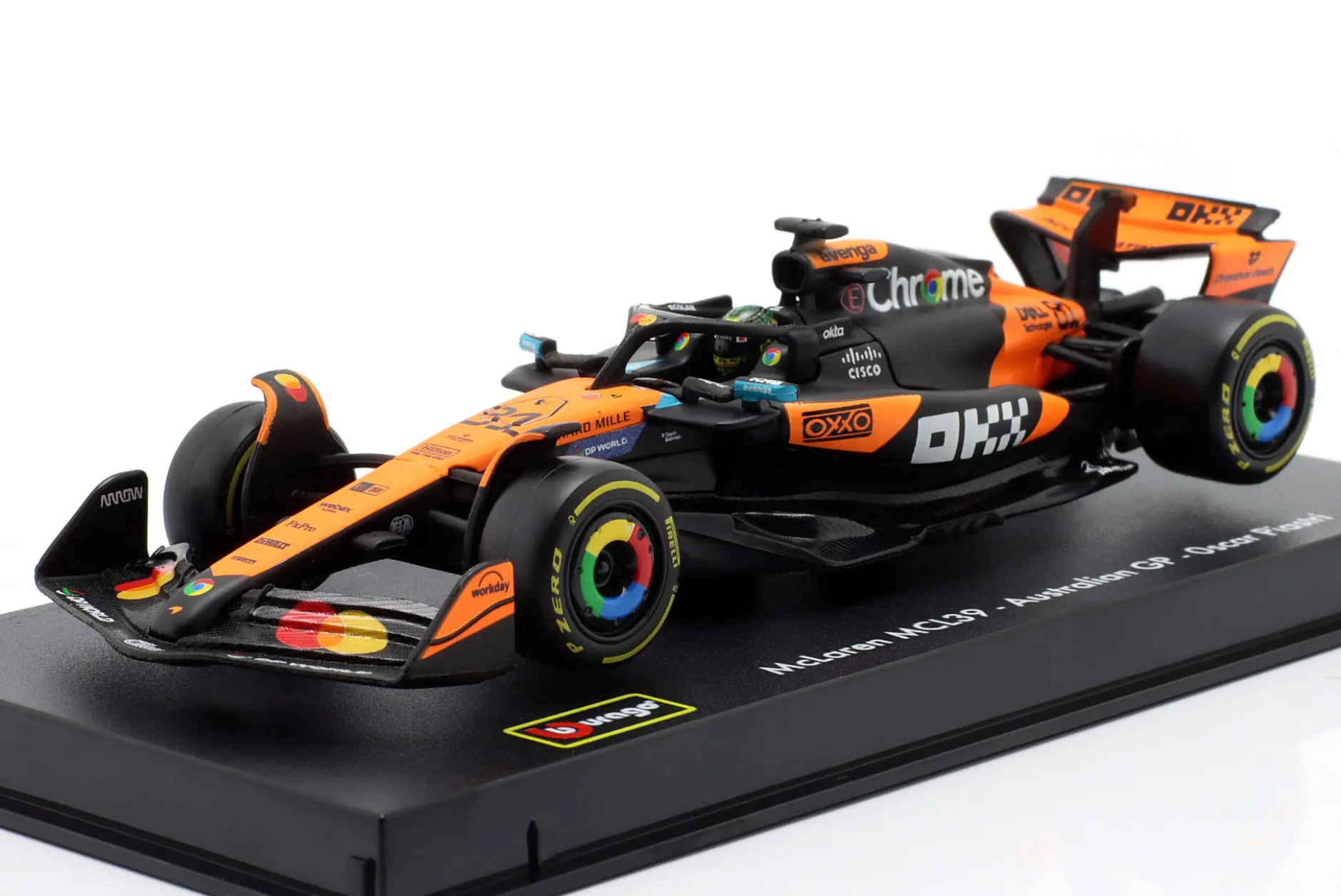 Oscar Piastri McLaren MCL39 #81 Australien GP Formel 1 2025 1:43 Bburago