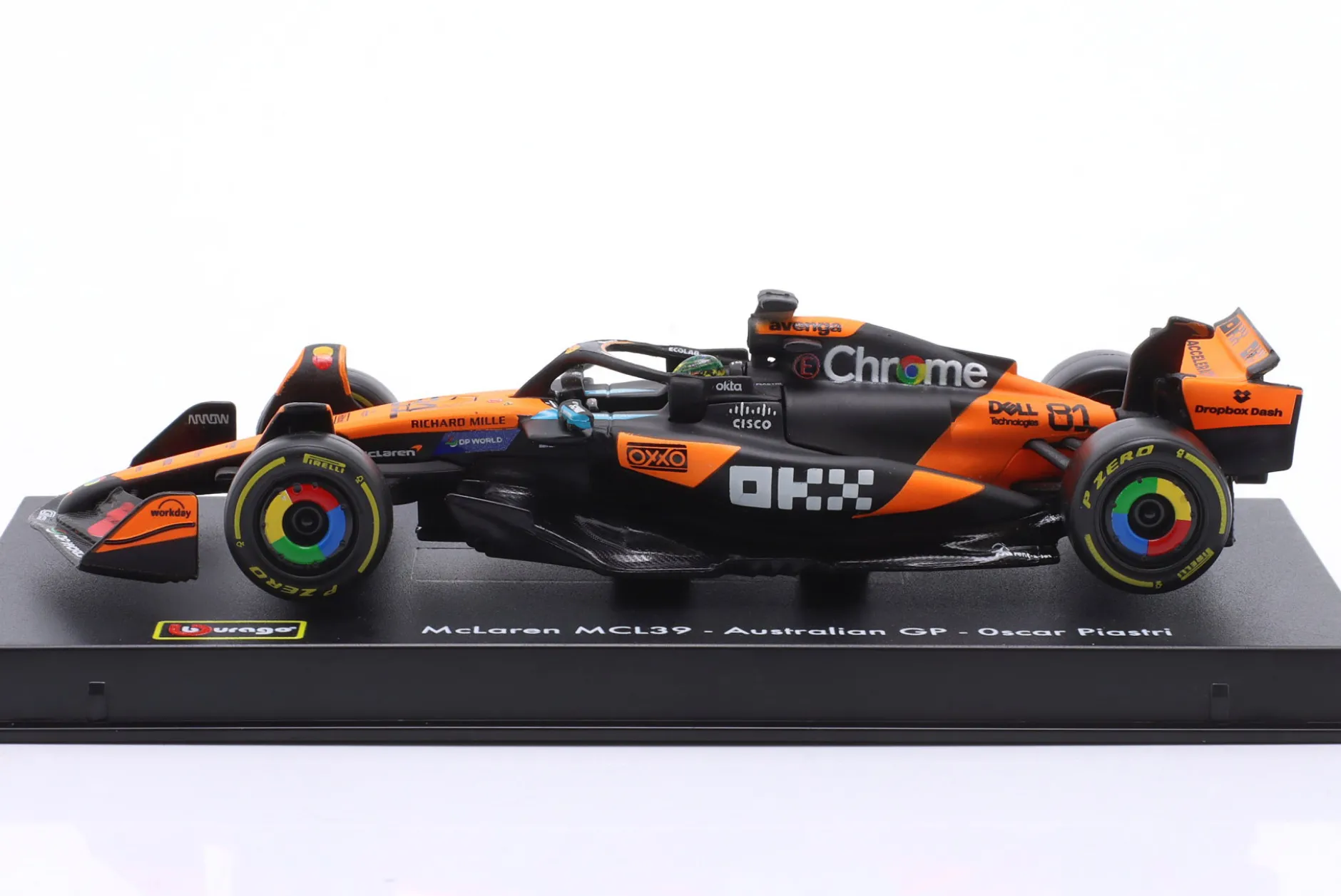 Oscar Piastri McLaren MCL39 #81 Australien GP Formel 1 2025 1:43 Bburago