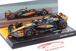 Oscar Piastri McLaren MCL60 #81 Bahrain GP Formel 1 2023 1:43 Minichamps
