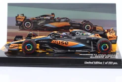 Oscar Piastri McLaren MCL60 #81 Bahrain GP Formel 1 2023 1:43 Minichamps