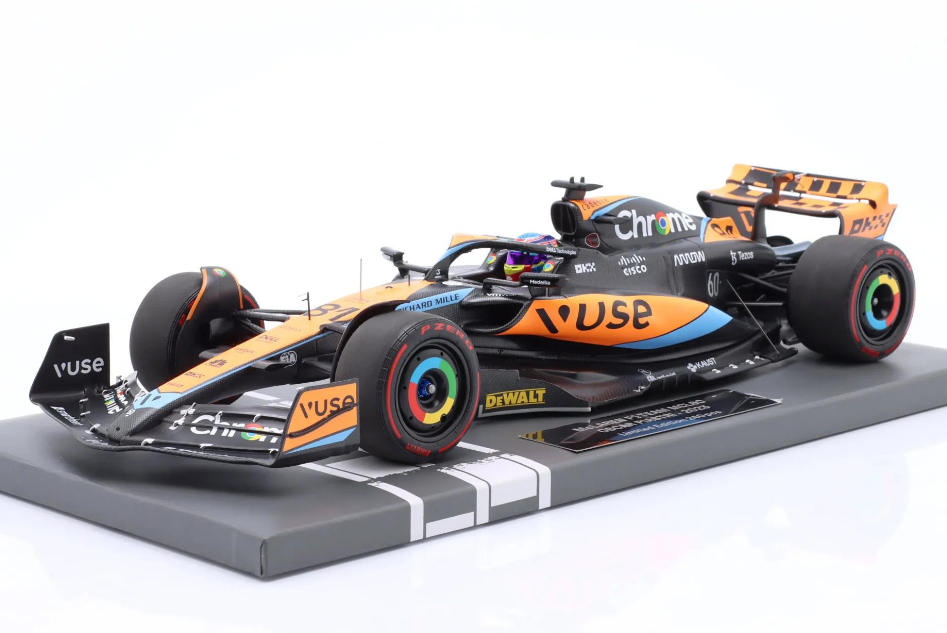 Oscar Piastri McLaren MCL60 #81 Formel 1 2023 1:18 Minichamps