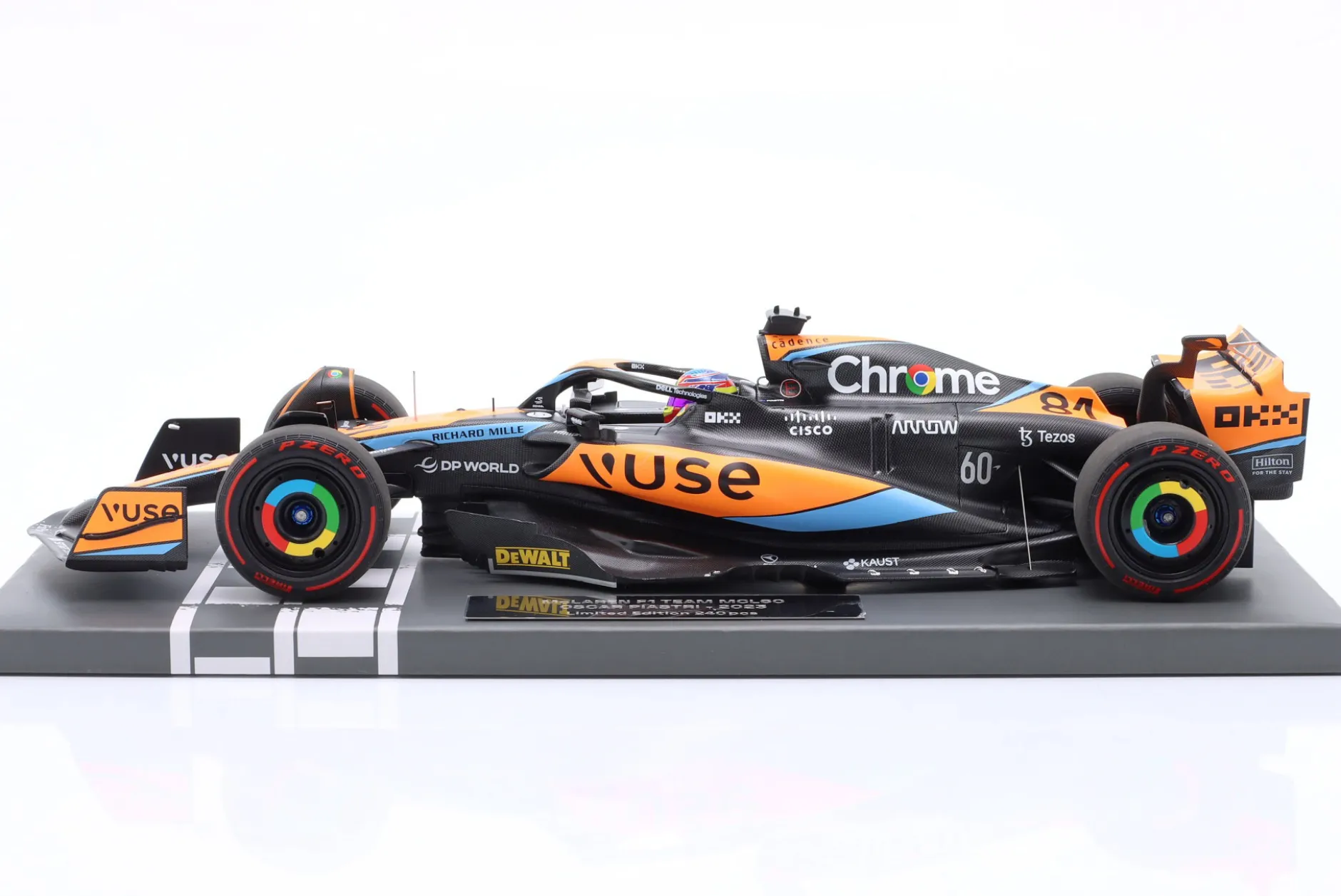Oscar Piastri McLaren MCL60 #81 Formel 1 2023 1:18 Minichamps