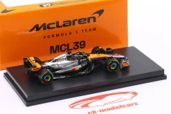 Oscar Piastri McLaren MCL39 #81 2nd British GP Formel 1 2025 1:64 Minichamps