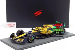 Oscar Piastri McLaren MCL38 #81 2nd Monaco GP Formel 1 2024 1:12 Spark