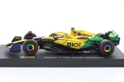 Oscar Piastri McLaren MCL38 #81 2nd Monaco GP Formel 1 2024 1:43 Bburago
