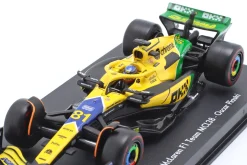 Oscar Piastri McLaren MCL38 #81 2nd Monaco GP Formel 1 2024 1:43 Bburago