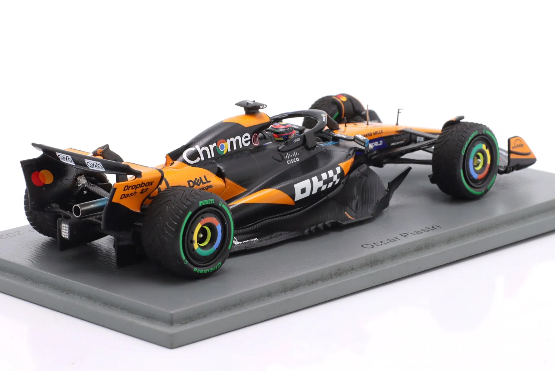 Oscar Piastri McLaren MCL39 #81 Sieger Belgien GP Formel 1 2025 1:43 Spark