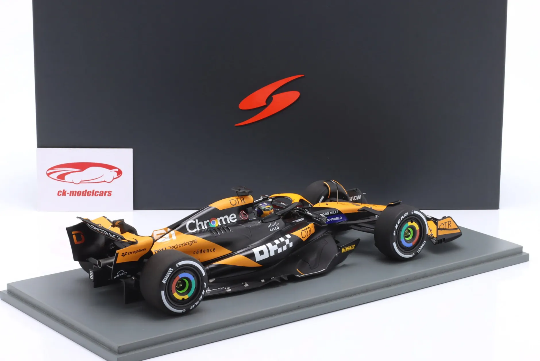 Oscar Piastri McLaren MCL38 #81 4th Australien GP Formel 1 2024 1:18 Spark