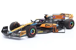 Oscar Piastri McLaren MCL60 #81 8th Australien GP Formel 1 2023 1:18 Minichamps