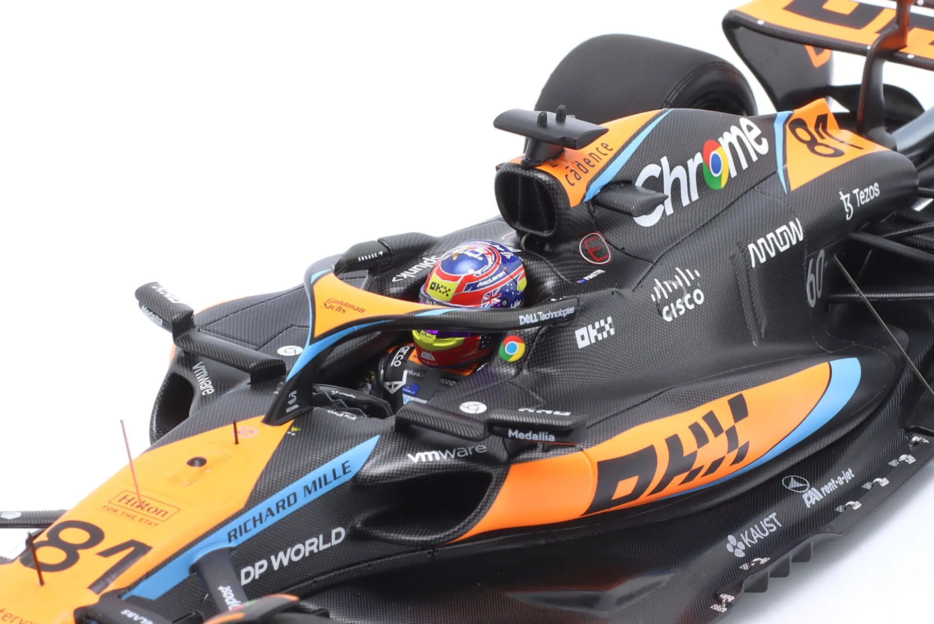 Oscar Piastri McLaren MCL60 #81 8th Australien GP Formel 1 2023 1:18 Minichamps