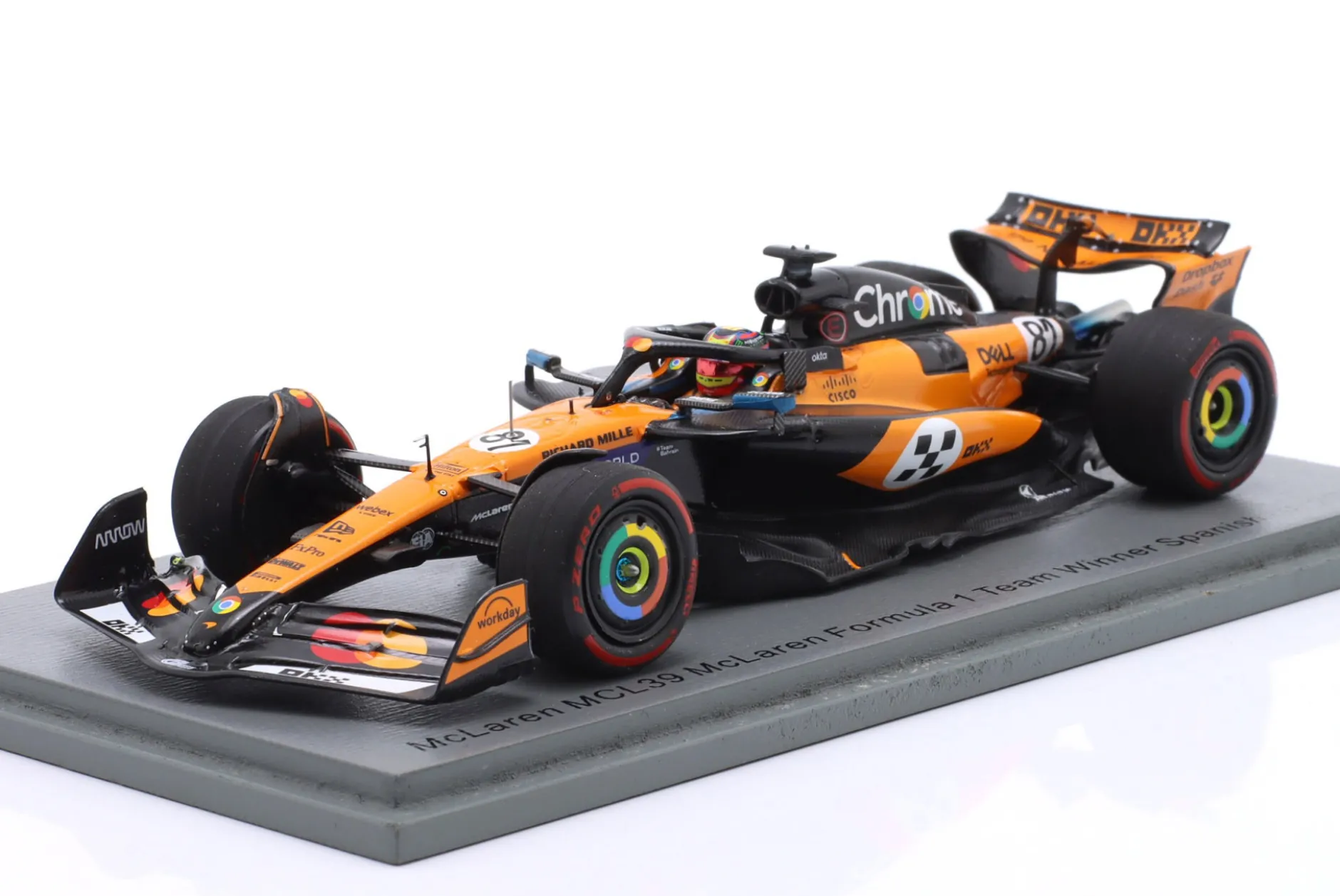 Oscar Piastri MCL39 #81 Sieger Spanien GP Formel 1 2025 1:43 Spark
