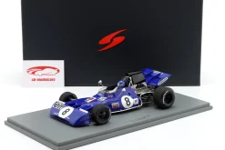 Patrick Depailler Tyrrell 004 #8 Frankreich GP Formel 1 1972 1:18 Spark