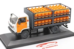 Pegaso Ekus LKW Repsol Butano Baujahr 1988 weiß / gelb 1:43 Altaya