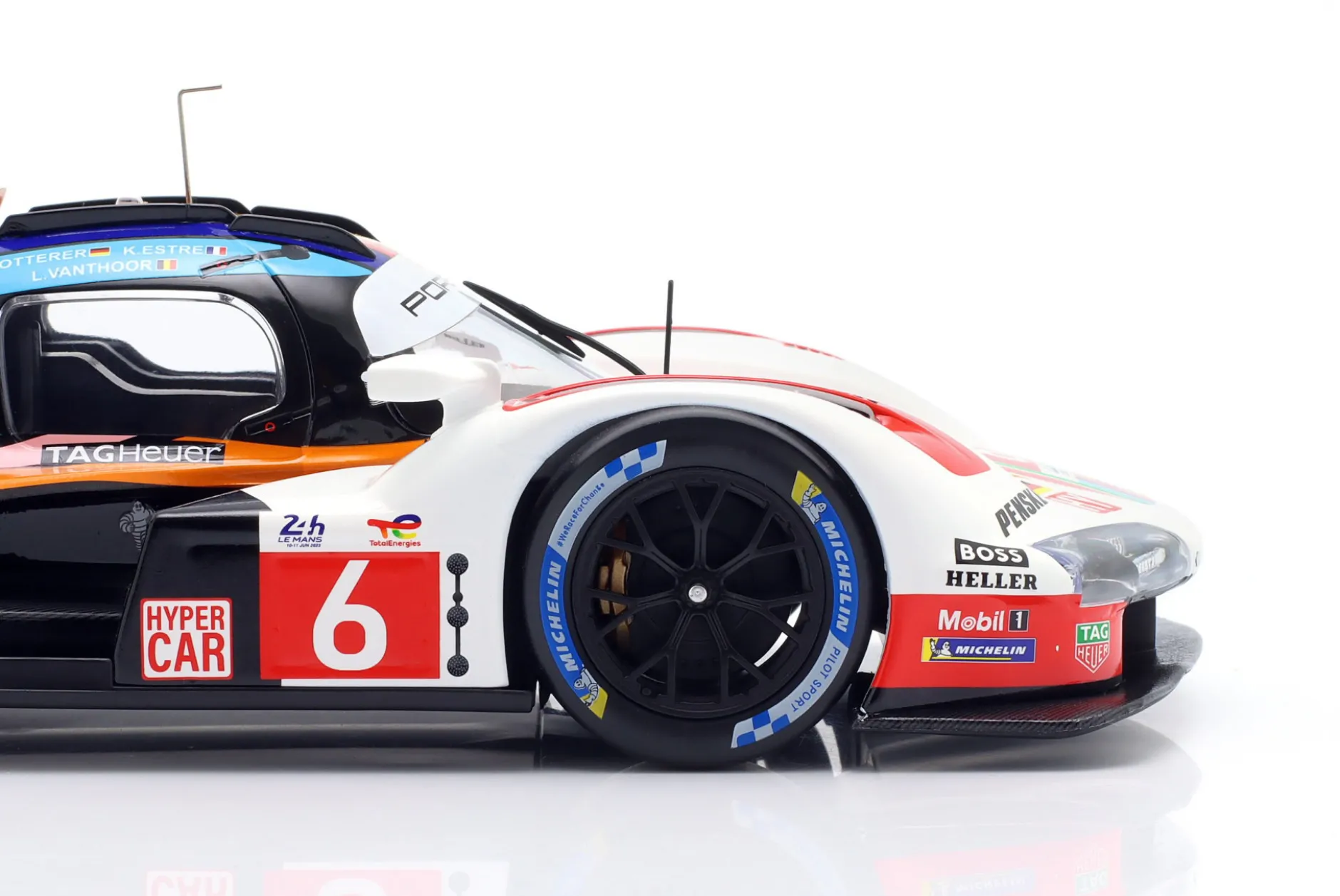 Penske Porsche 963 #6 24h LeMans 2023 Estre, Lotterer, Vanthoor 1:18 Ixo