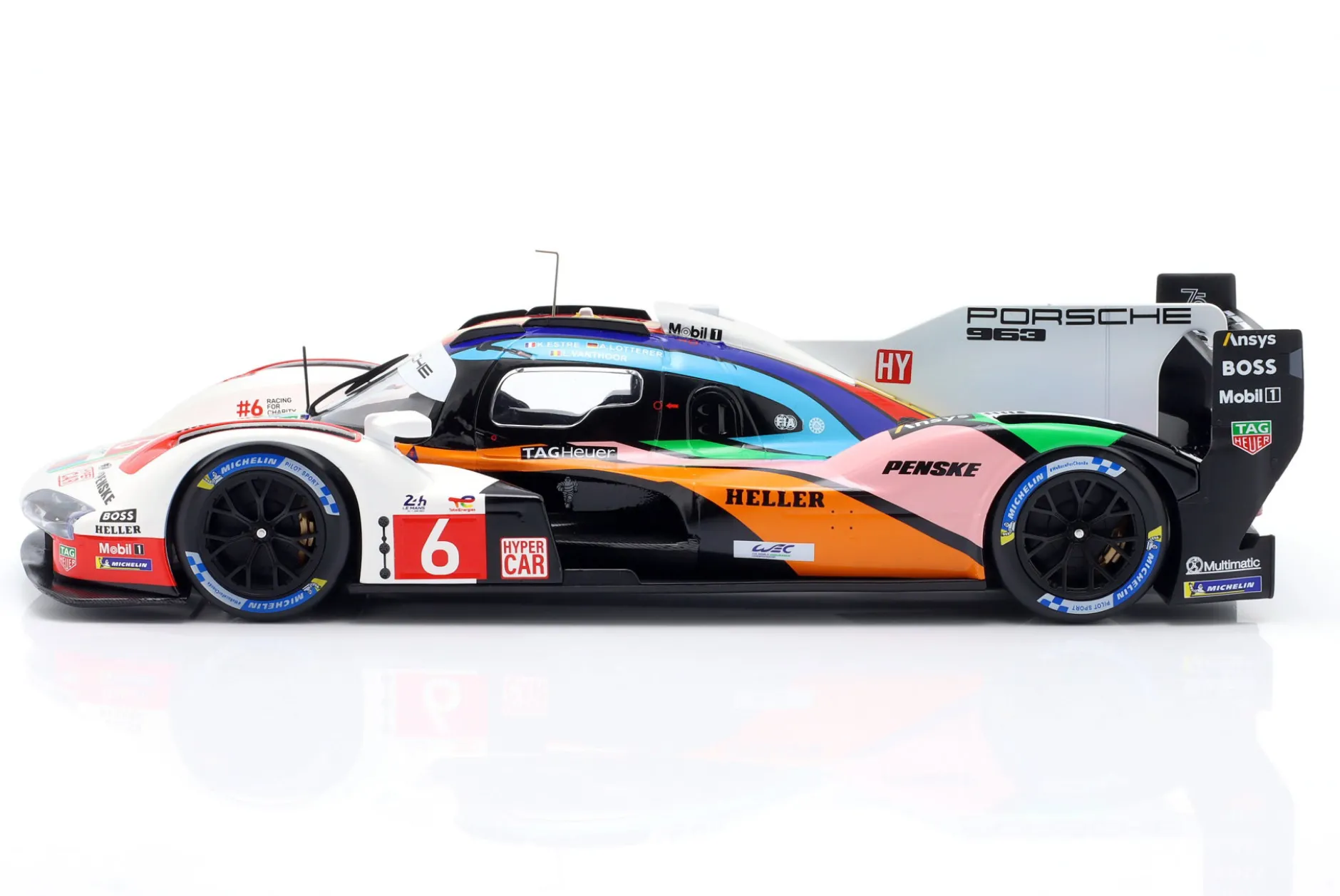 Penske Porsche 963 #6 24h LeMans 2023 Estre, Lotterer, Vanthoor 1:18 Ixo