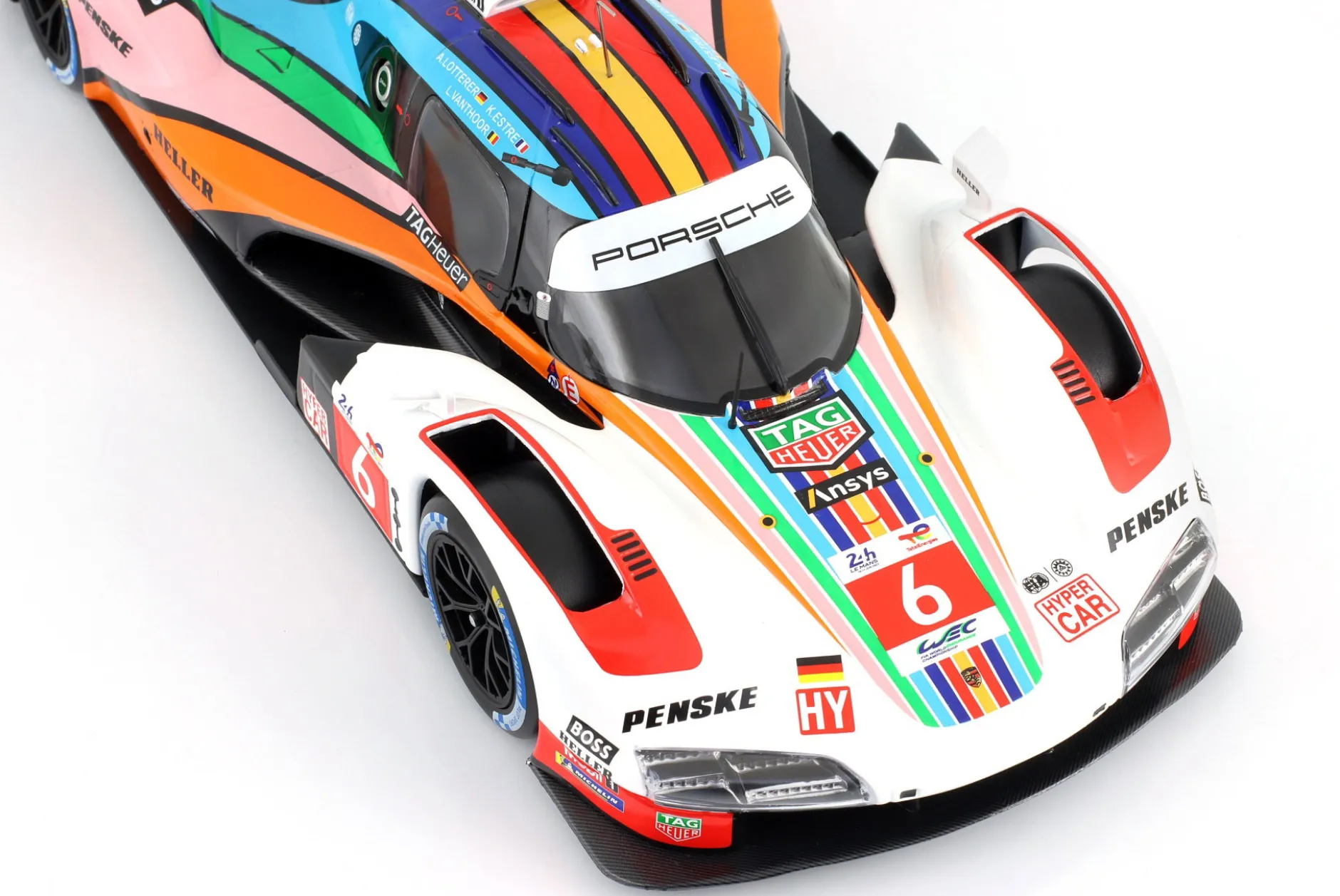 Penske Porsche 963 #6 24h LeMans 2023 Estre, Lotterer, Vanthoor 1:18 Ixo