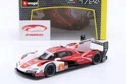 Penske Porsche 963 #6 24h LeMans 2023 Estre, Lotterer, Vanthoor 1:24 Bburago