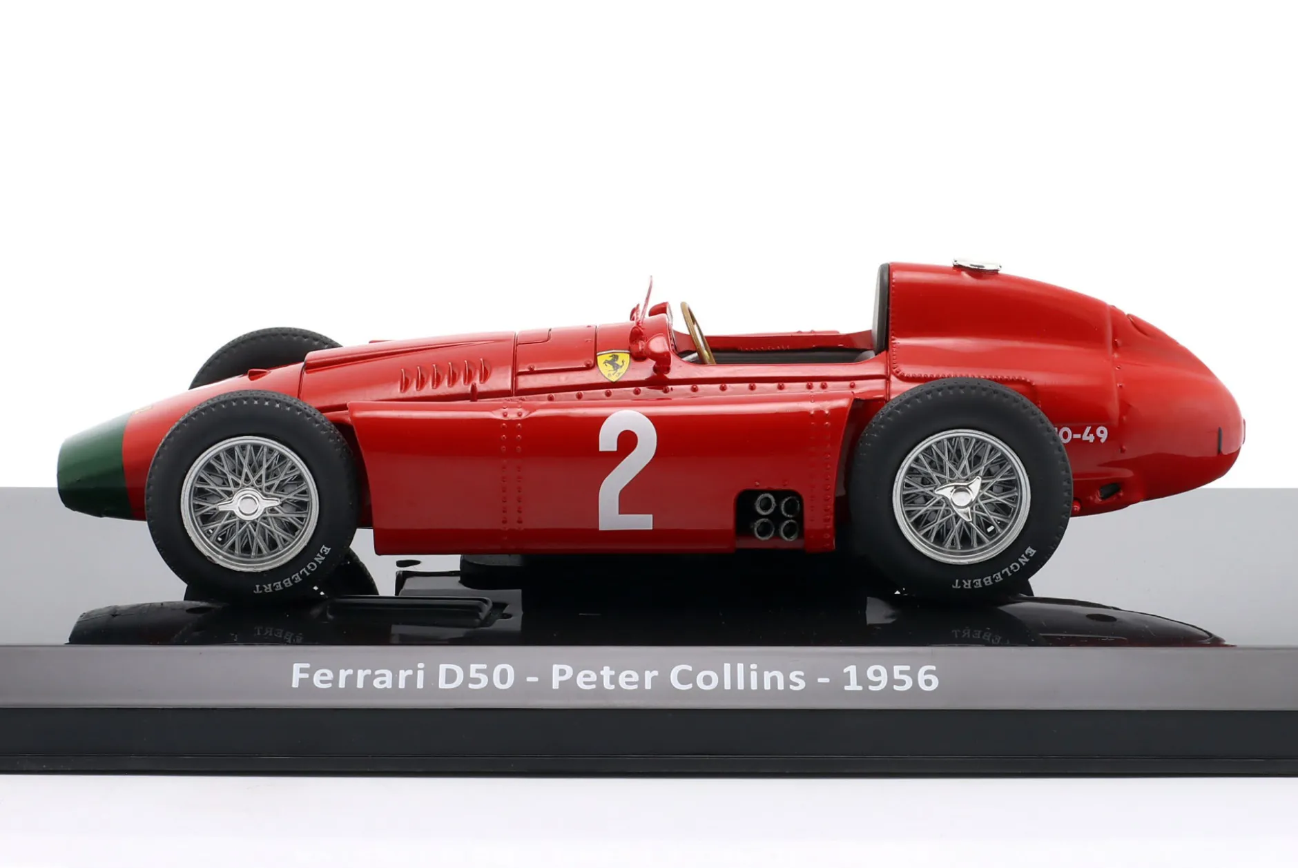 Peter Collins Ferrari D50 #2 Formel 1 1956 1:24 Premium Collectibles