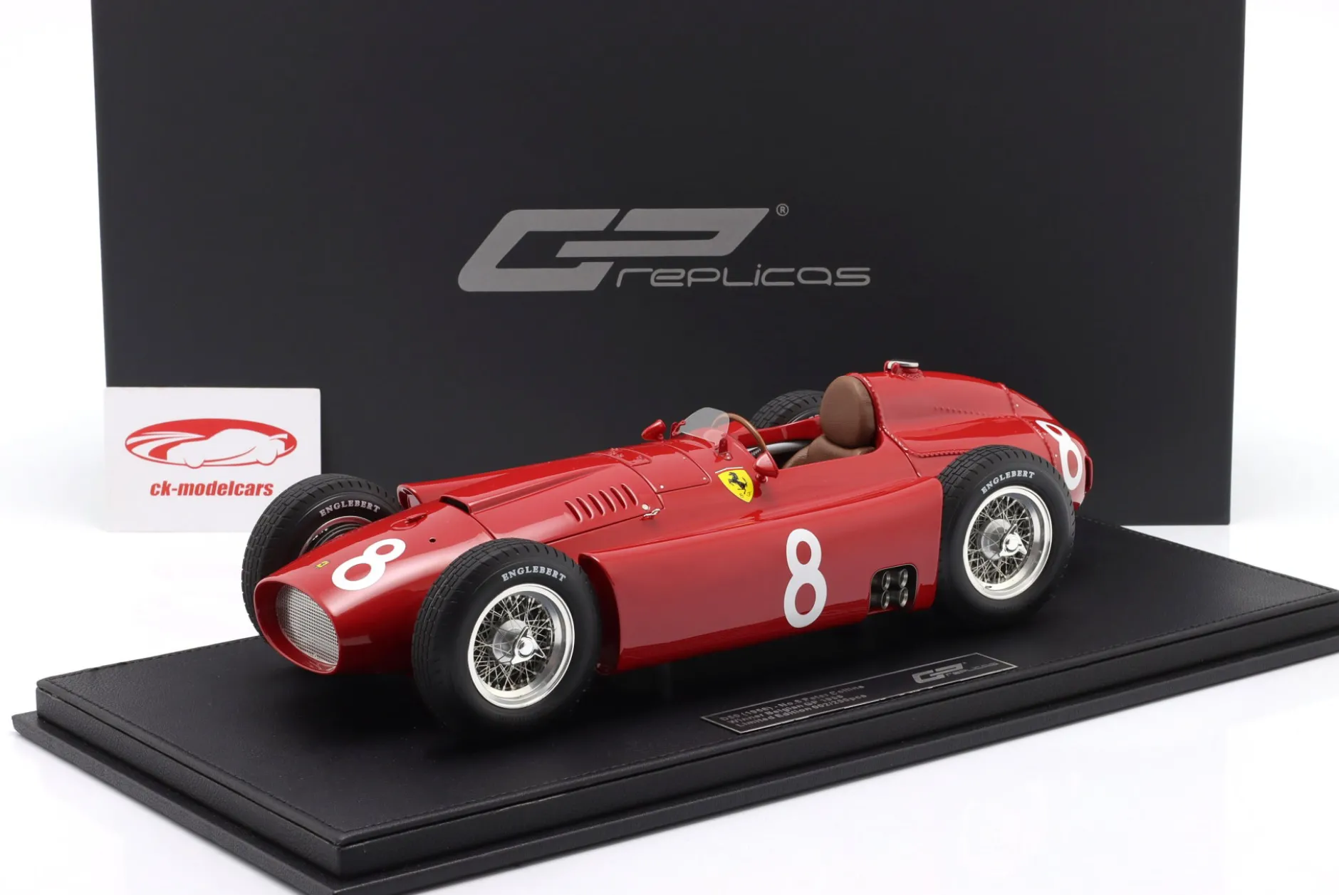 Peter Collins Ferrari D50 #8 Sieger Belgien GP Formel 1 1956 1:12 GP Replicas