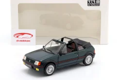Peugeot 205 CTI Baujahr 1986 dunkelgrün metallic 1:18 Solido
