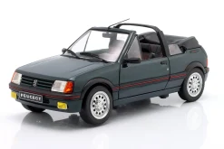 Peugeot 205 CTI Baujahr 1986 dunkelgrün metallic 1:18 Solido