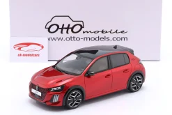 Peugeot 208 GT Hybrid Baujahr 2024 rot metallic 1:18 OttOmobile