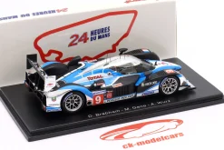 Peugeot 908 HDi #9 Sieger 24h LeMans 2009 Wurz, Brabham, Gene 1:43 Spark