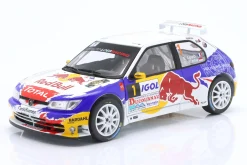 Peugeot 306 Maxi #1 Rallye du Var 2017 Loeb, Elena 1:18 Solido