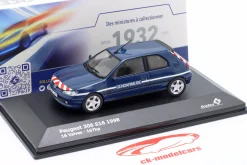 Peugeot 306 S16 Gendarmerie 1998 blau 1:43 Solido
