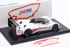 Peugeot 905 #1 Sieger 24h LeMans 1992 Warwick, Dalmas, Blundell 1:43 Spark