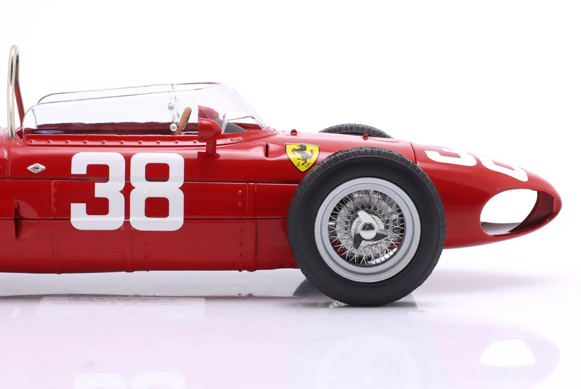 Phil Hill Ferrari 156 Sharknose #38 3rd Monaco GP Formel 1 Weltmeister 1961 1:18 WERK83