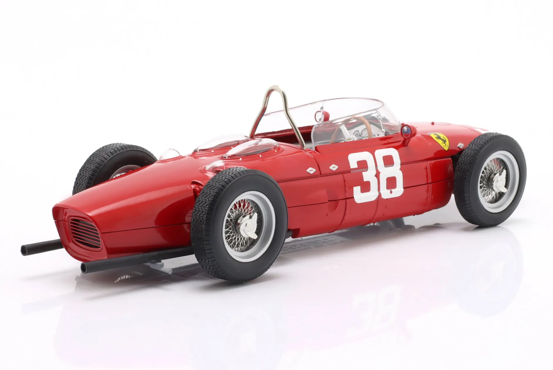 Phil Hill Ferrari 156 Sharknose #38 3rd Monaco GP Formel 1 Weltmeister 1961 1:18 WERK83