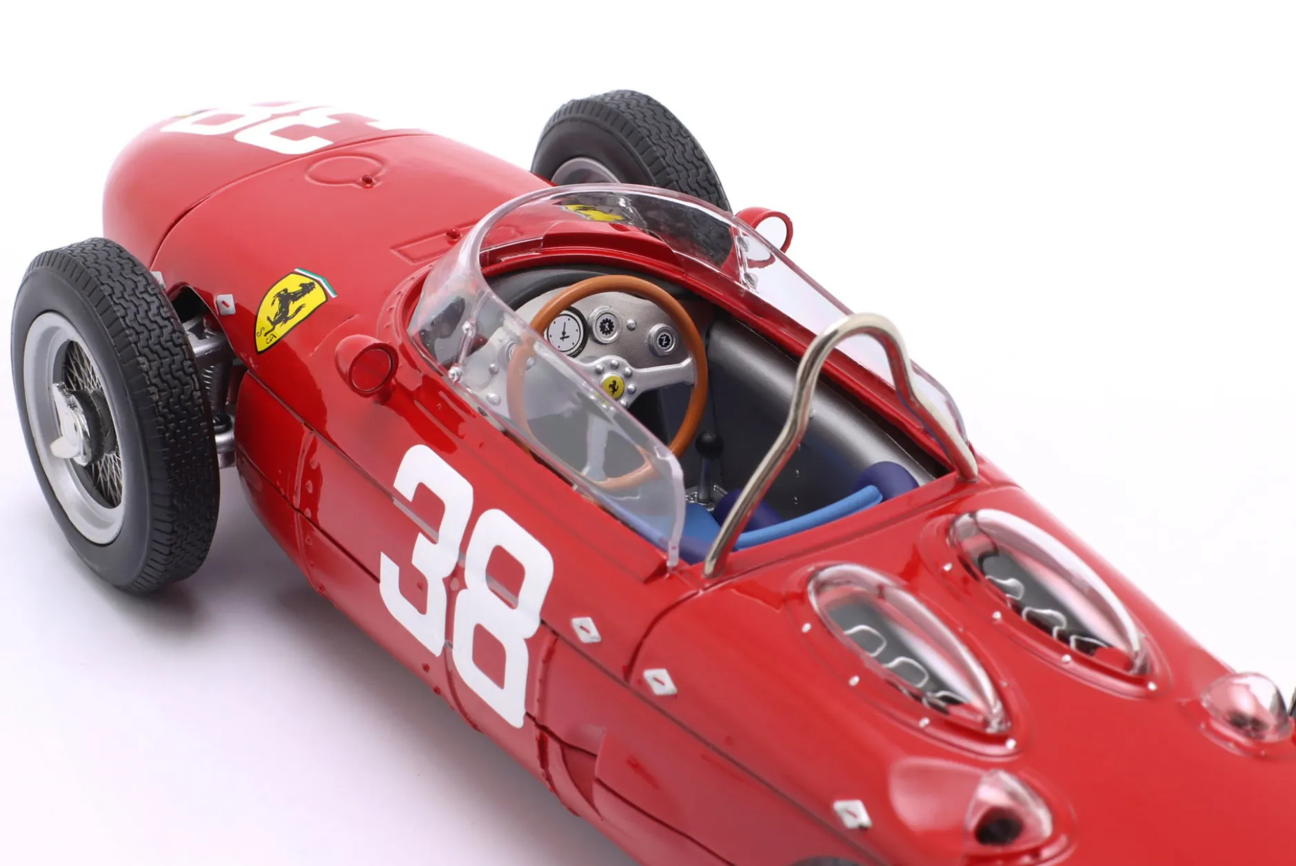 Phil Hill Ferrari 156 Sharknose #38 3rd Monaco GP Formel 1 Weltmeister 1961 1:18 WERK83