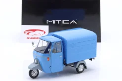 Piaggio Ape P501 Baujahr 1979 blau 1:18 Mitica