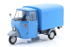 Piaggio Ape P501 Baujahr 1979 blau 1:18 Mitica