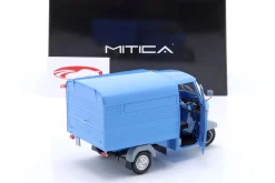 Piaggio Ape P501 Baujahr 1979 blau 1:18 Mitica