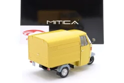 Piaggio Ape P501 Pick-Up Van geschlossen Baujahr 1979 gelb 1:18 MITICA