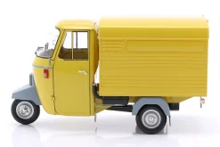 Piaggio Ape P501 Pick-Up Van geschlossen Baujahr 1979 gelb 1:18 MITICA