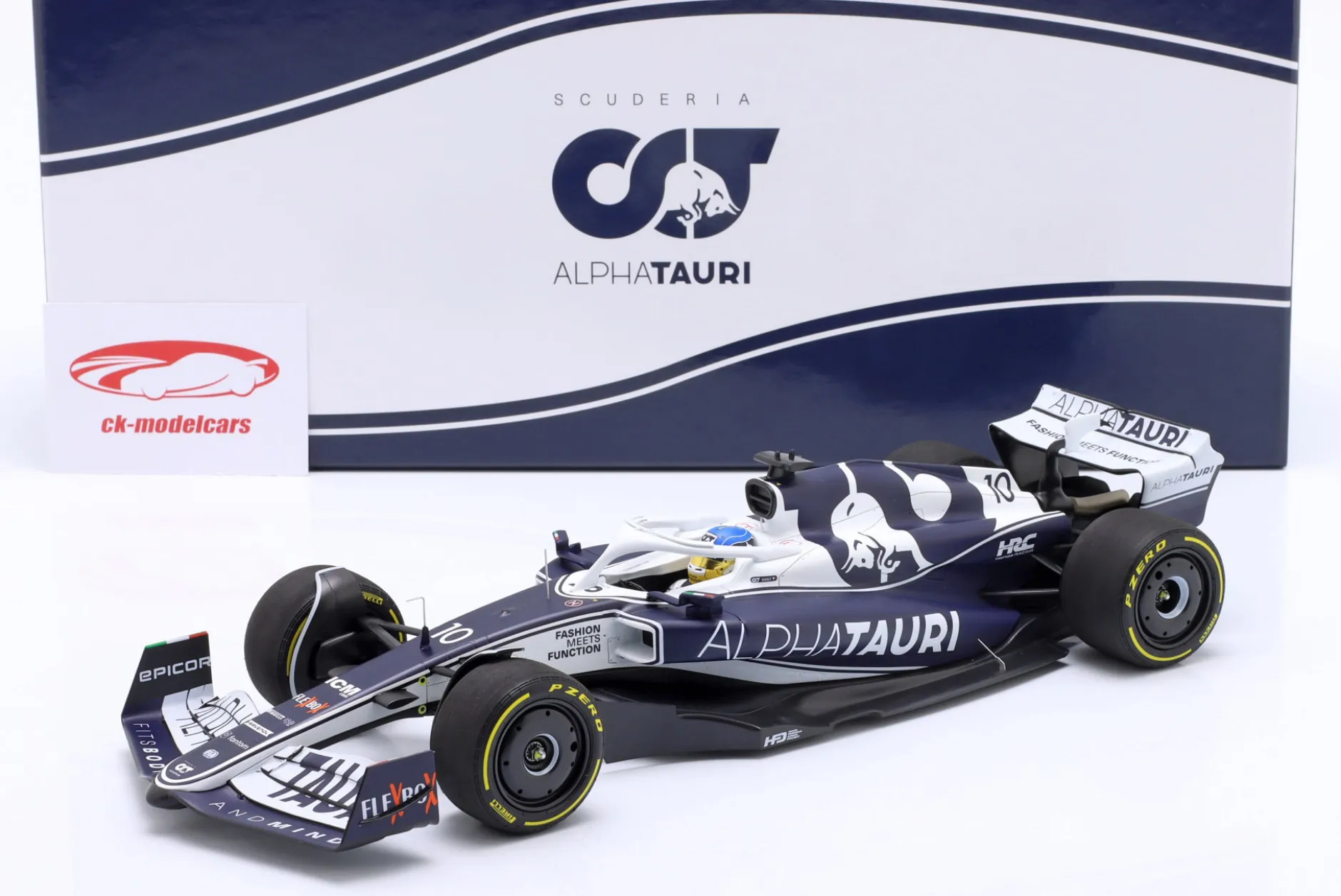 Pierre Gasly AlphaTauri AT03 #10 Bahrain GP Formel 1 2022 1:18 Minichamps