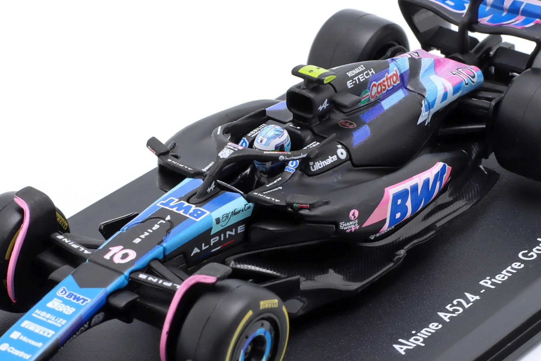 Pierre Gasly Alpine A524 #10 Japan GP Formel 1 2024 1:43 Bburago