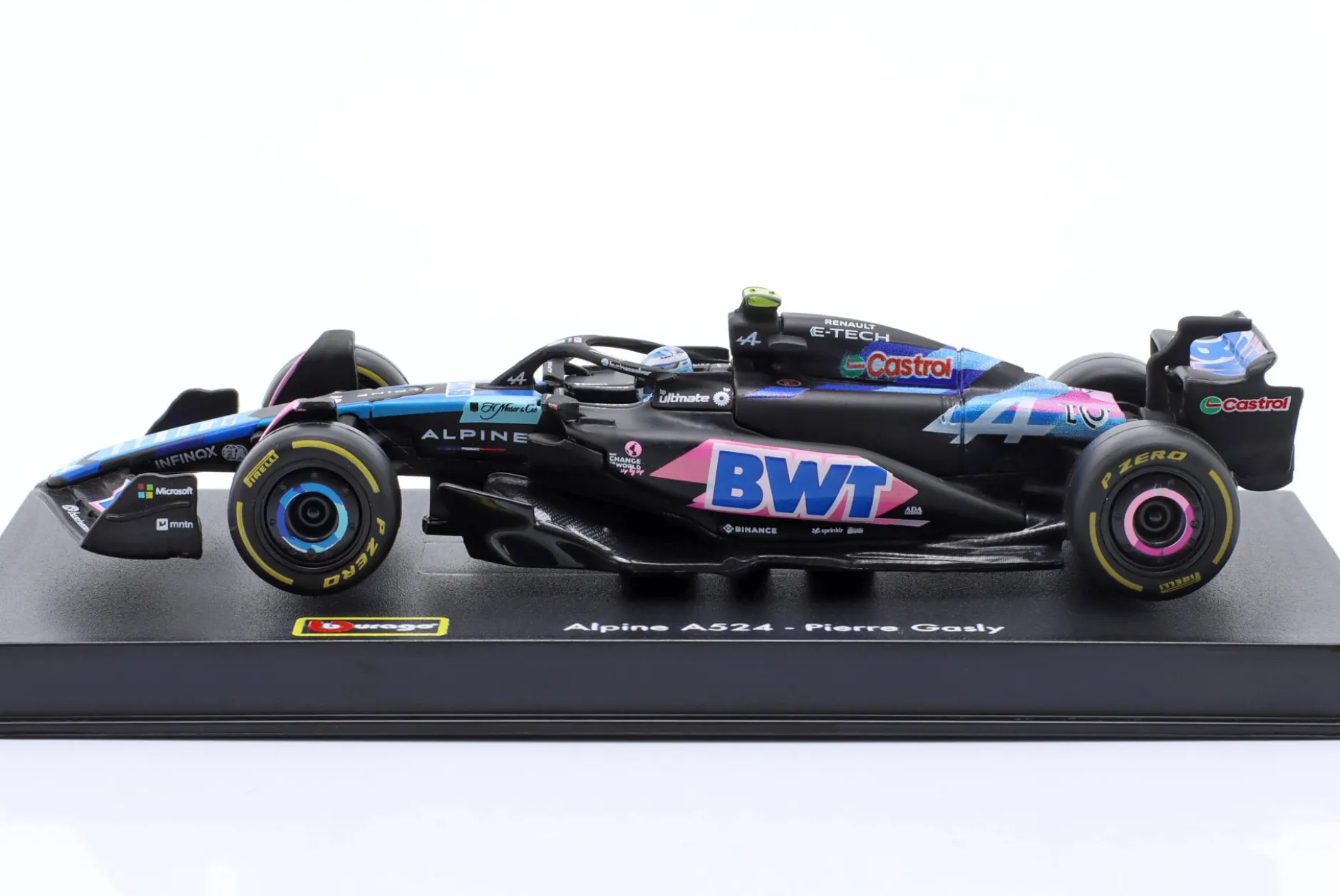 Pierre Gasly Alpine A524 #10 Japan GP Formel 1 2024 1:43 Bburago