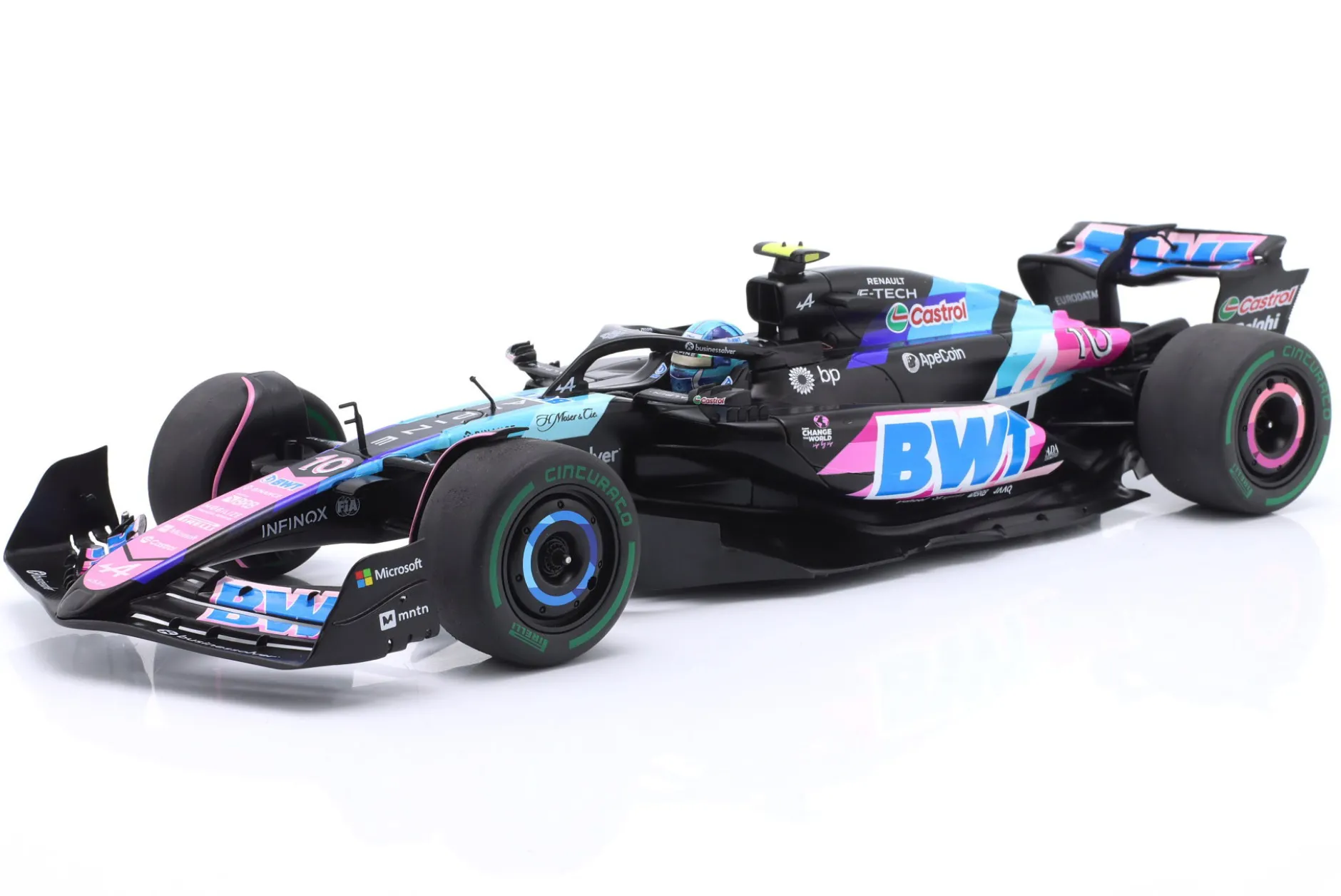 Pierre Gasly Alpine A524 #10 3rd Brasilien GP Formel 1 2024 1:18 Solido
