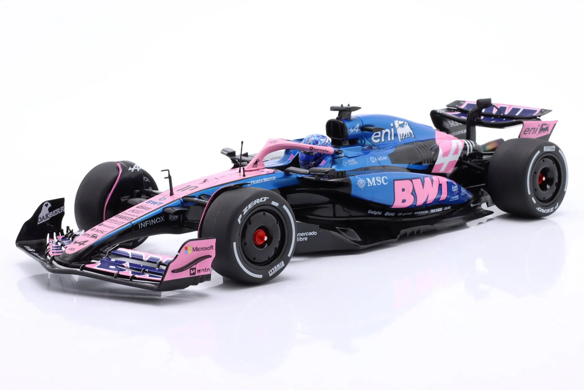 Pierre Gasly Alpine A525 #10 7th Bahrain GP Formel 1 2025 1:18 Solido