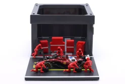 Pit Stop Diorama Charles Leclerc #16 Formel 1 2025 1:43 Bburago